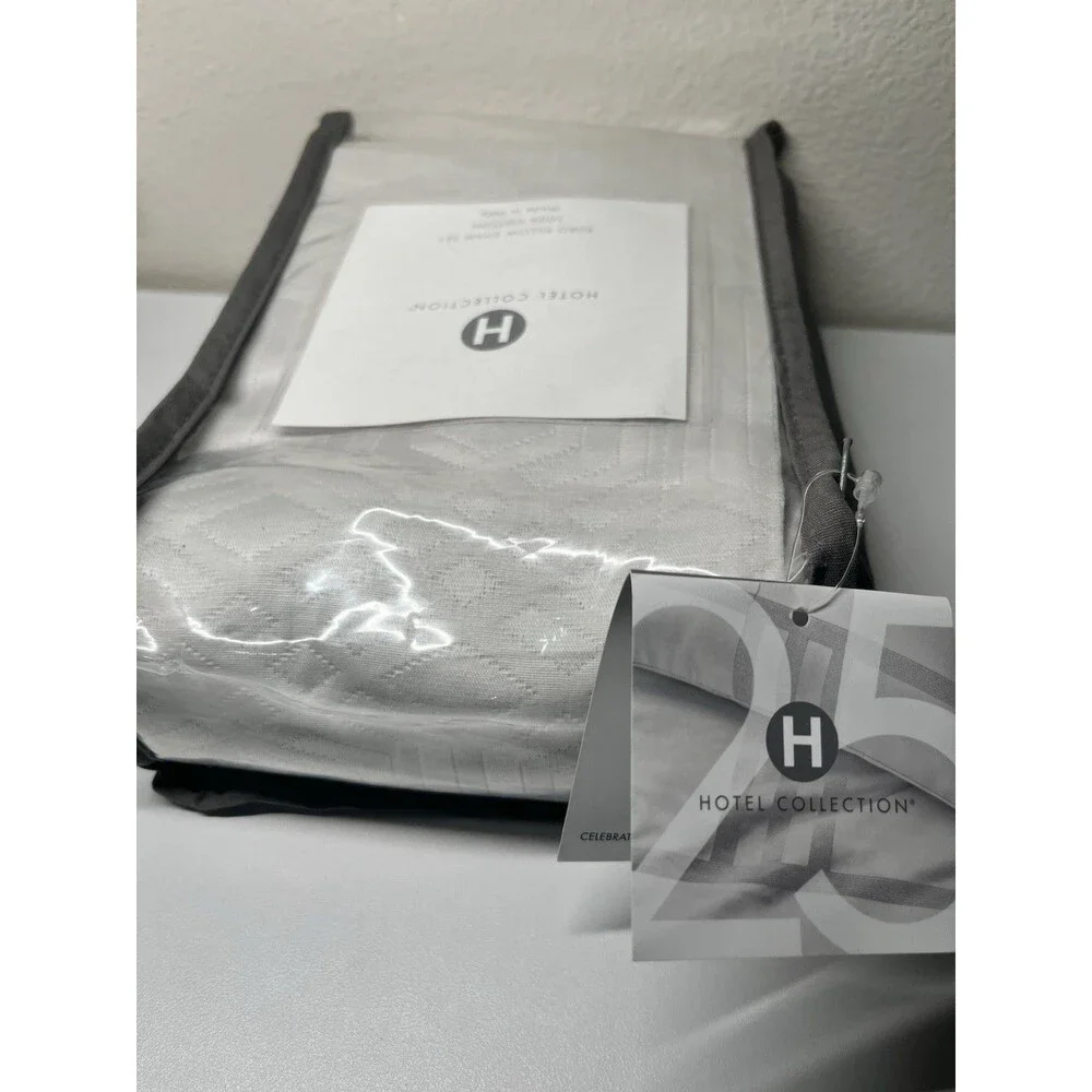 Hotel Collection Italian Positano Matelassé 2-Pc European Sham Set – MSRP $215